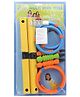 Safsof Ring Toss Game - Yellow And Orange 