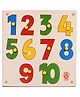 Skillofun Numerical Shape Wooden Tray 1 - 10