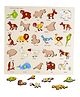 Skillofun Animal Alphabet Wooden Tray