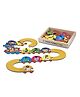 Skillofun Wooden Animal Alphabet Train 