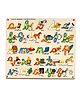 Skillofun - Cursive Alphabet Wooden Tray With Picture