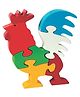 Skillofun - Take Apart Wooden Puzzle Rooster 