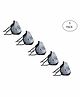 Fastrack Super Shield 4 Layered Reusable Face Masks Large Size - Pack of 5
