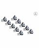 Fastrack Super Shield 4 Layered Reusable Face Masks Medium Size - Pack of 10