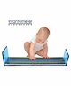 MCP Black Acrylic Infantometer Height Measuring Scale - Blue