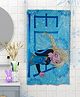 Athom Trendz Disney Frozen 100% Cotton Kids Bath Towel - Blue