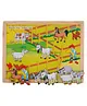 Skillofun - Wooden And Magnetic Twin Play Tray Animal Barn 