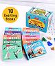 Babyhug Pocket Board Books- Set of 10| Back to Back 22 Pages| Basic Concepts|Early Learning Pocket-Sized Pre-School book|Premium Quality & Handy|Ideal for Gifting