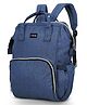 LuvLap Lily Travel Multifunctional Waterproof Diaper Bag-Backpack Cum Tote bag (Navy Blue)