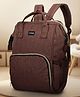 LuvLap Lily Travel Multifunctional Waterproof Diaper Bag-Backpack Cum Tote bag (Brown)