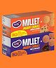Early Food Assorted Pack of 2 Jowar & Ragi Choco Jaggery Cookies - 150gm each