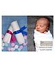 Lollipop Lane 100% Soft Cotton Swaddle Wrappers Set of 2 - White