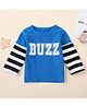 Kookie Kids Full Sleeves Striped Tee - Blue