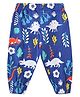 Kookie Kids Full Length Lounge Pant Dino Print - Blue