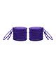 Arendelle Set of 48 Velvet Bangles - Purple