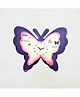 Kidoz Silent movement Butterfly 3-D Clock- Mauve and Pink 