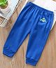 Kookie Kids Full Length Lounge Pant Car Print - Blue