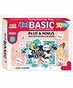 Ankit Toys 4 in 1 Basic plus minus multiply & divide Educational Jigsaw Puzzle Multicolor Set of 2 - 100 Pieces