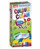 Ankit Toys Activity Colour and Clean Solo Pack Birds Reusable Jumbo Flash Cards Coloring Kit Set of 12 - Multicolour