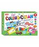 Ankit Toys 2 in1 Activity Colour and Clean Pack Transports & Shapes Reusable Jumbo Flash Cards Coloring Kit Set of 24 - Multicolour