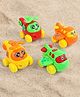 Babyhug Friction Powered Plane And Chopper Set Pack of 4 - Multicolor