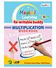 Actonn Re-writable Multiplication Work Book - English
