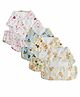 Mom's Home Reusable Pocket Diapers With 5 Inserts Pack of 5 - Multicolor