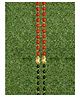 Passion Petals Door Hangings Red - Pack of 2