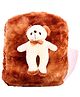 DealBindaas Plush Teddy Bag Brown (Colour may Vary)