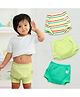 SuperBottoms Padded Underwear for 2-3Y Babies | Potty Training Pants for Mess-Free Diaper-Free Time | Garden Green | Pack of 3