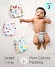 SuperBottoms DryFeel Langot for 0-9M Babies | 100% Cotton Padding | Printed (Old Version) | Pack of 3 |5-10kg