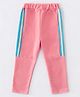 Kookie Kids Full Length Solid Track Pant - Pink