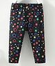 Kookie Kids Full Length Leggings Star Print - Navy