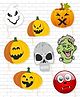 Untumble Halloween Photo Props - Pack of 8