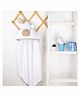 Kicks & Crawl Polar Bear Design Hooded Towel - White