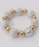 Pihoo Pearl Design Bracelet - Silver