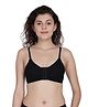 Fashiol Non Padded Front Closure Maternity Bra - Black