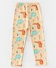 Kookie Kids Full Length Leggings Dino Print - Cream