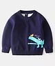 Kookie Kids Full Sleeves Sweatshirt - Navy