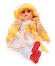 Smiles Creation Doll In Jacket Yellow - 22 inches