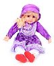Smiles Creation Doll In Jacket Purple - 22 inches