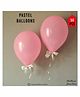 Balloon Junction Pastel Balloons Baby Pink - Pack of 50