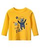 Kookie Kids Full Sleeves Tee Bear Print - Yellow