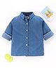 Kookie Kids Full Sleeves Shirt - Blue