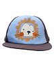 Little Wacoal Lion Print Cap - Blue & Grey