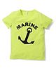 Baobaoshu Marine Print T-Shirt - Green