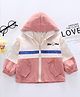 Kookie Kids Full Sleeves Hooded Sweat Jacket - Pink