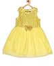 Young Birds Sequin Bodice Sleeveless Dress - Yellow