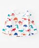 Kookie Kids Full Sleeves T-Shirt Dino Print - Multicolor