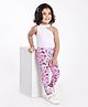 Kookie Kids Full Length Leggings Multiprint - Purple Pink